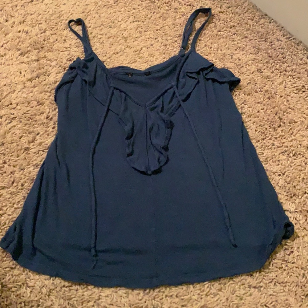 Blue tank top